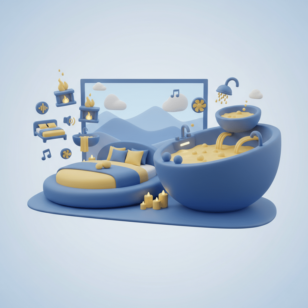 equipements love room airbnb