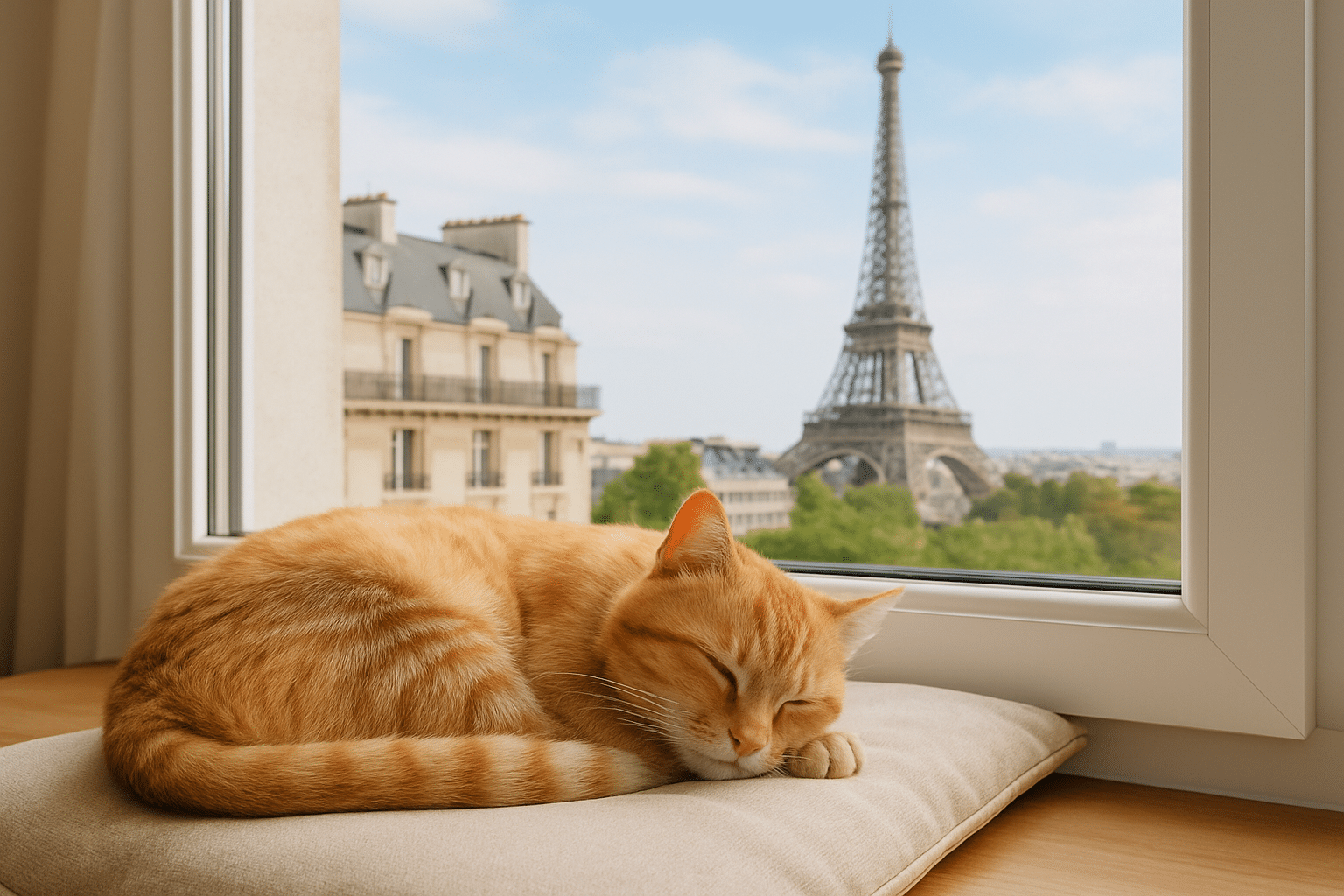 vacances pet-friendly avec chat paris