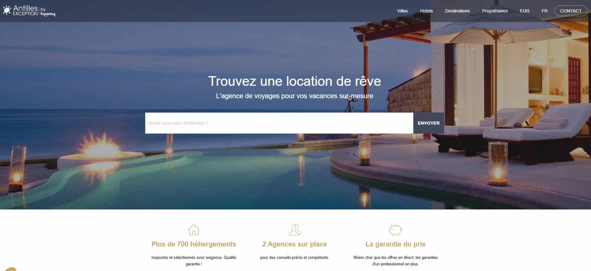 Acquisition d'Antilles Exception par Hoomy