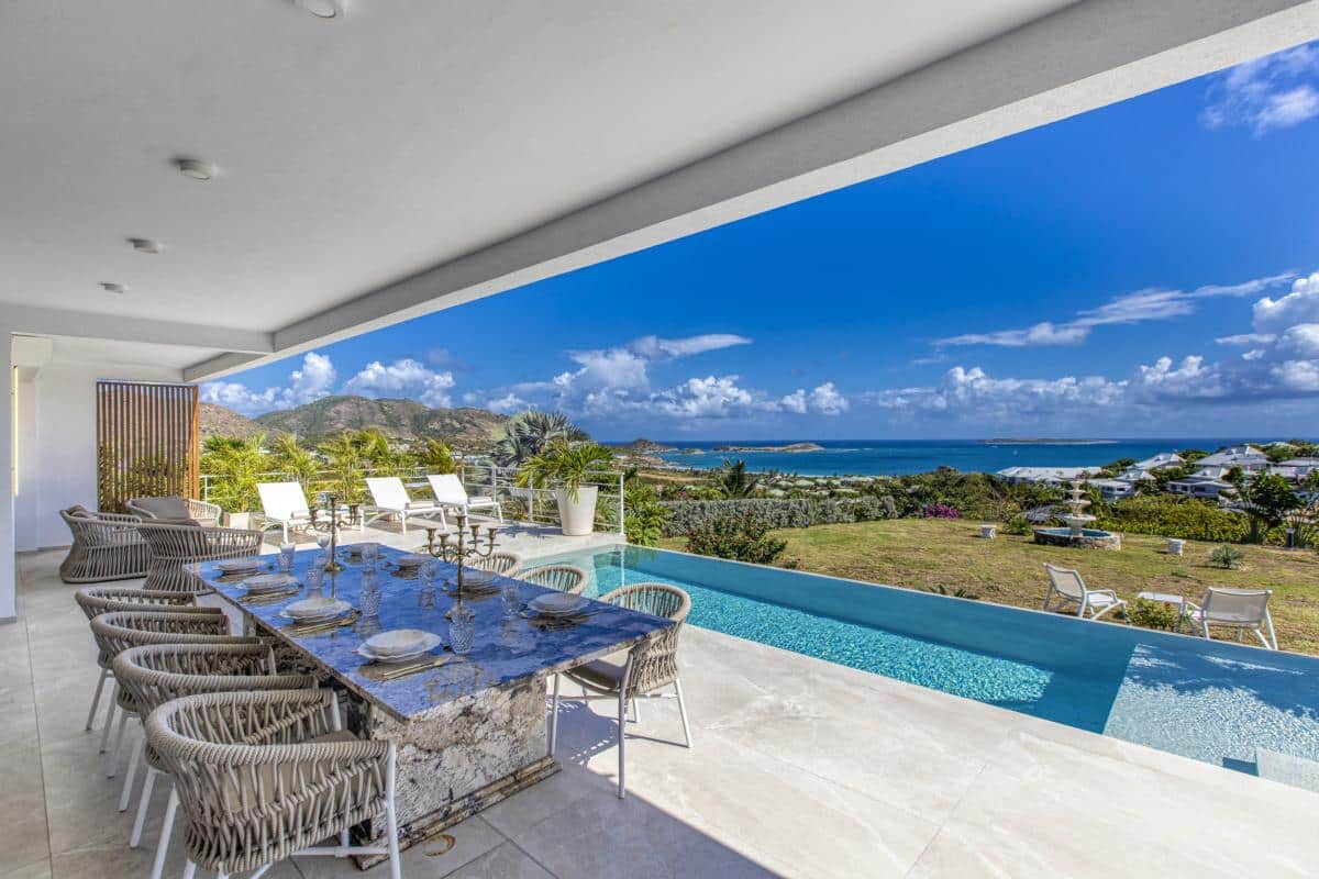 villa luxe saint martin